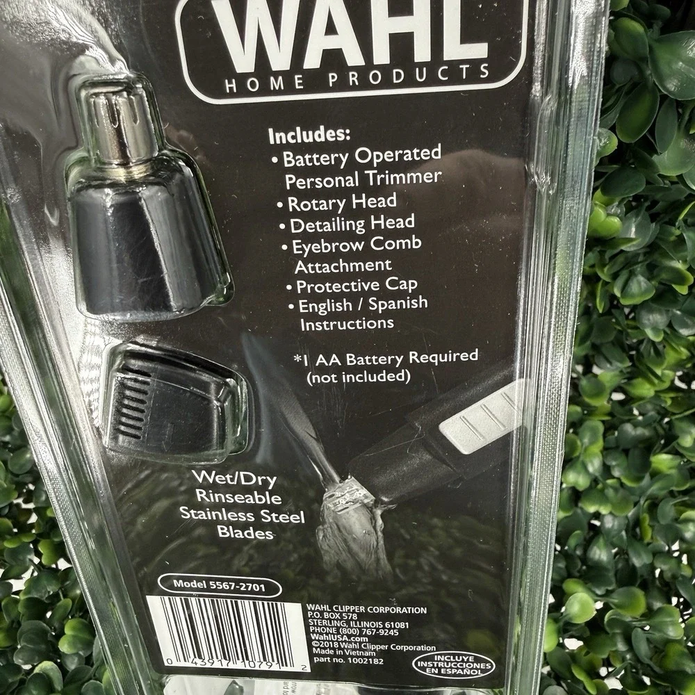 Wahl nose ear
