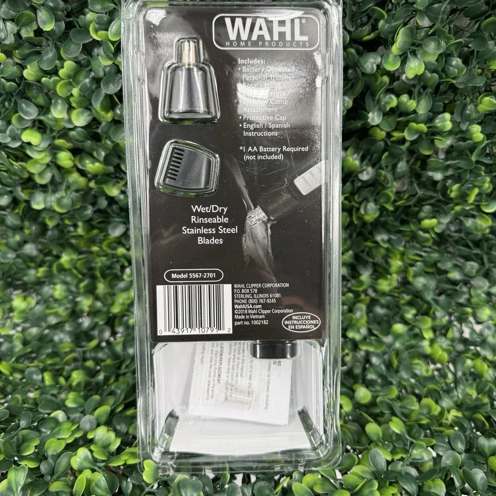 Wahl nose ear