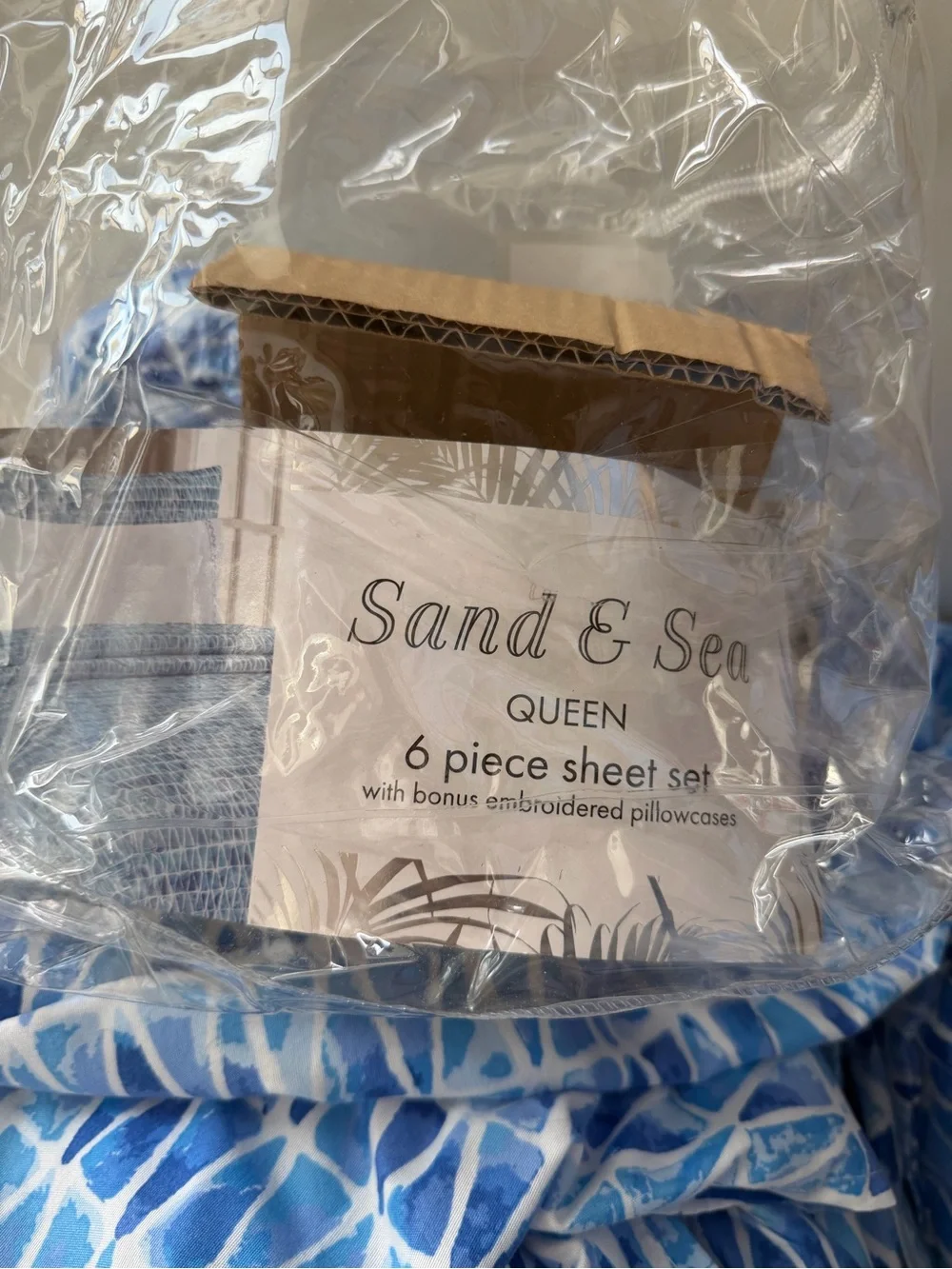 Sand & Sea opened package