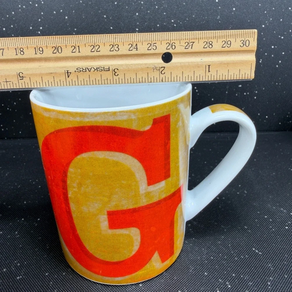 Pier 1 bright mug