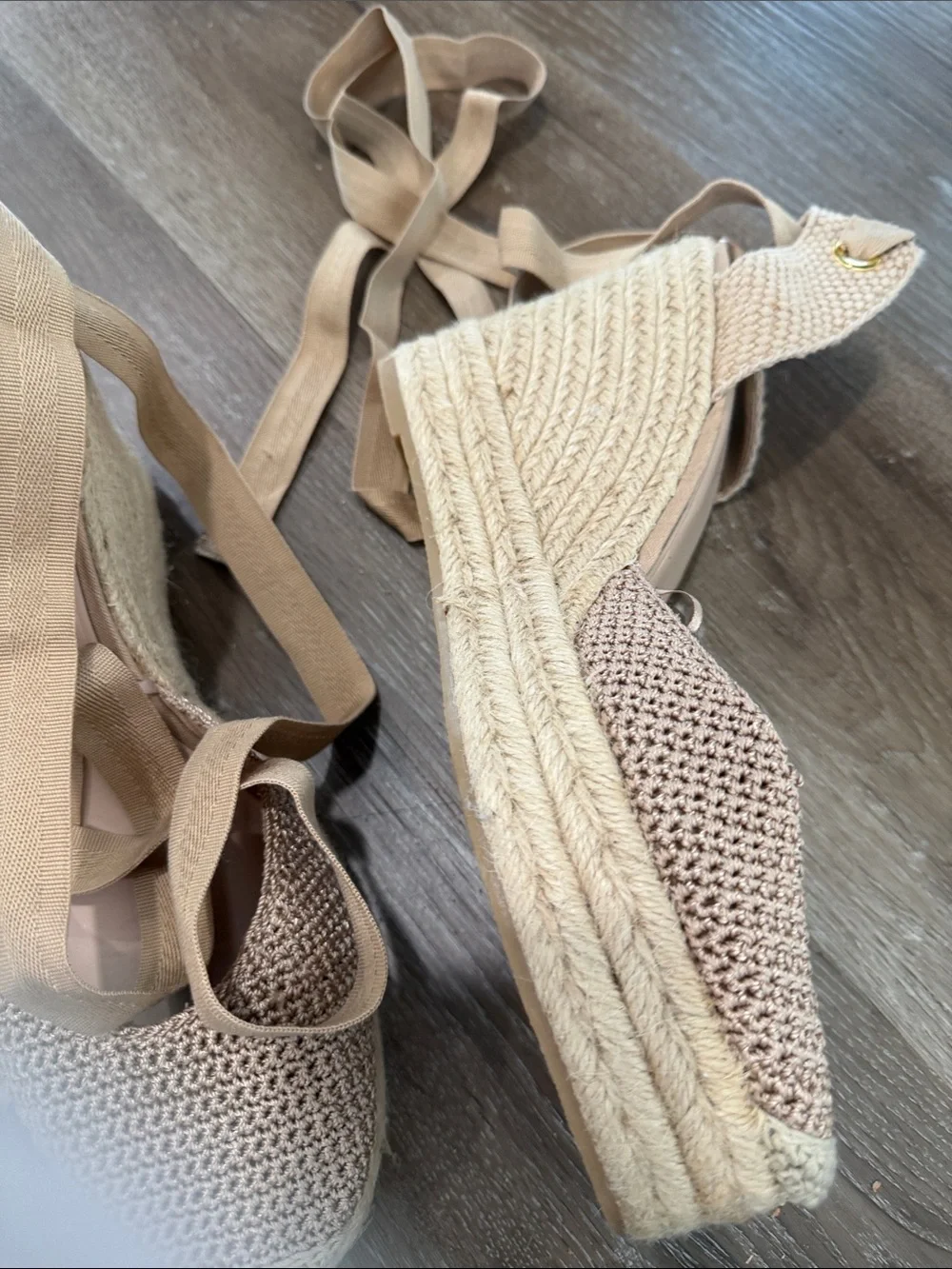 Zara espadrille flats