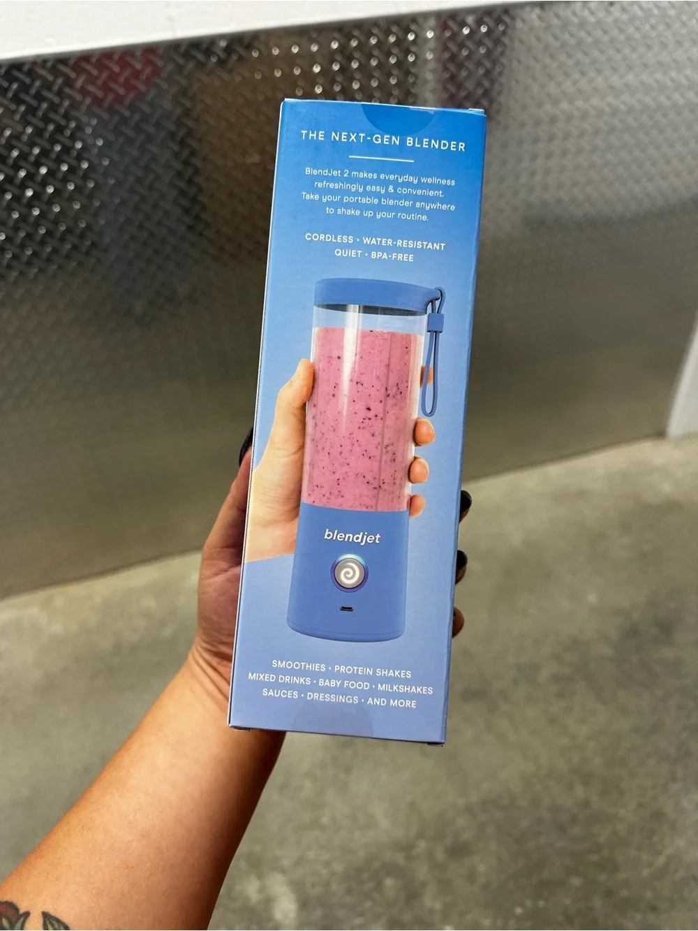 Blendjet portable blender