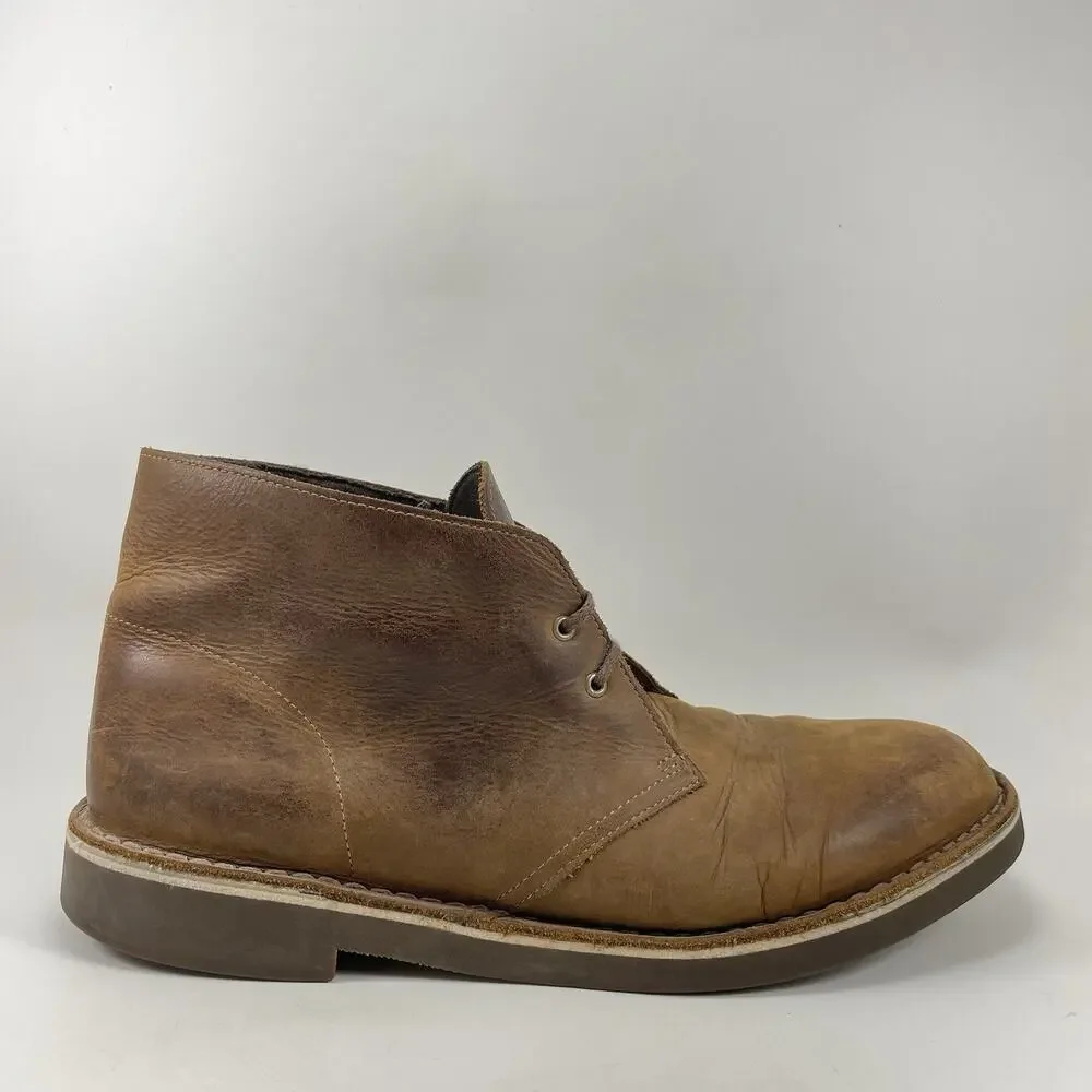 Clarks Desert Boot Mens Size 13 M Brown Beeswax Leather Chukka Ankle Boots