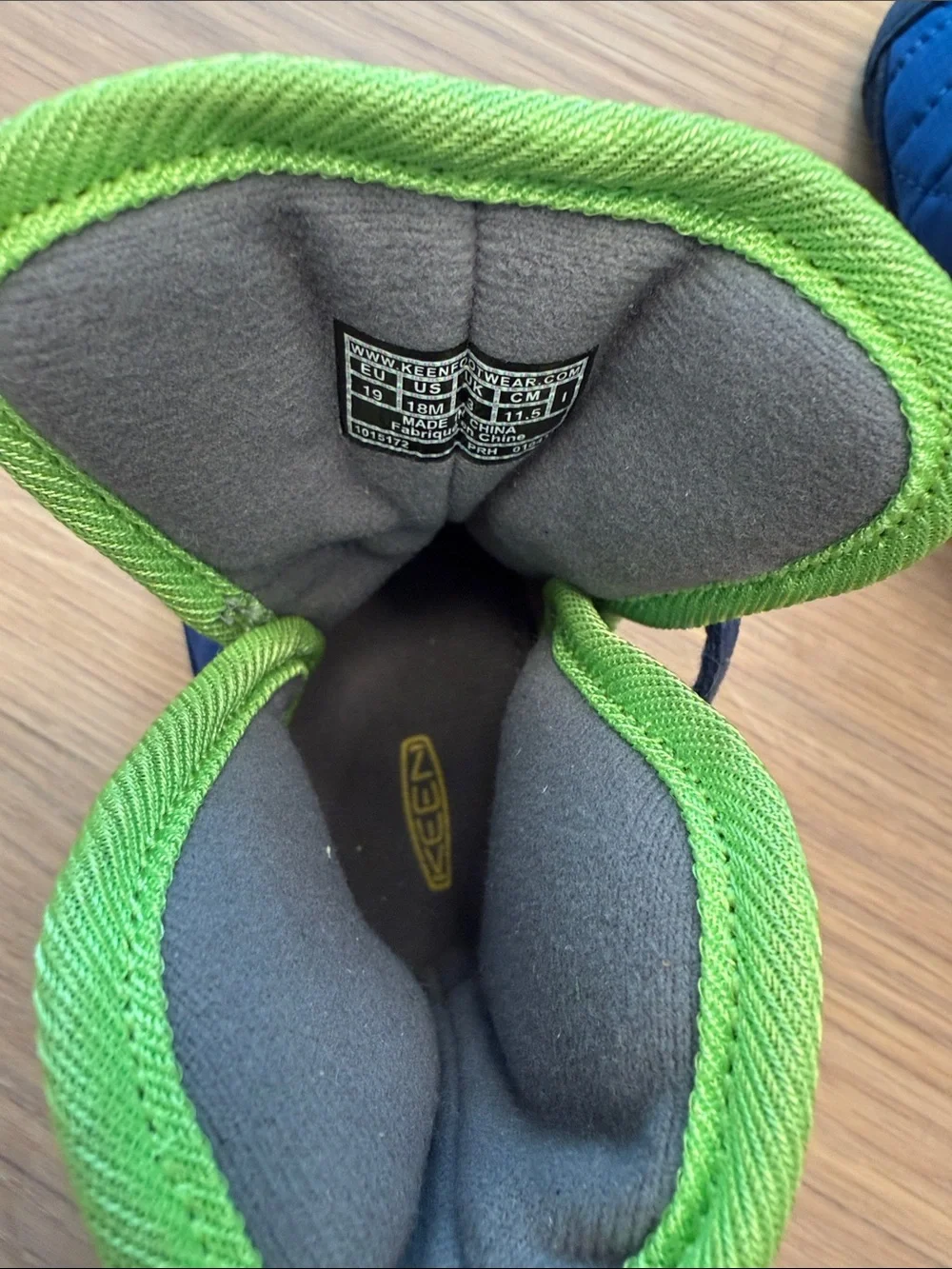 Keen quilted nylon
