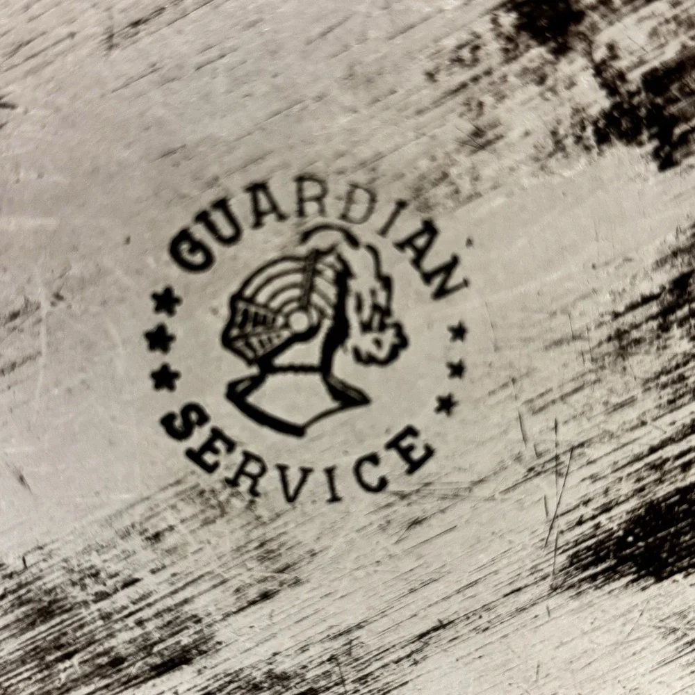 (3) Vintage Guardian Service‎ Cast Aluminum 8