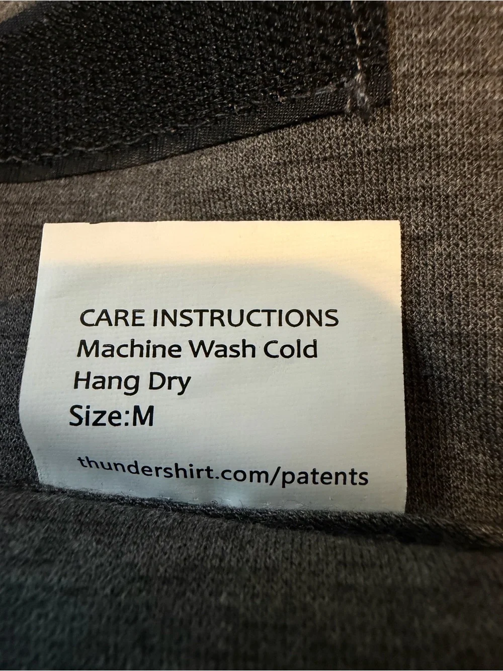Thundershirt calming wrap
