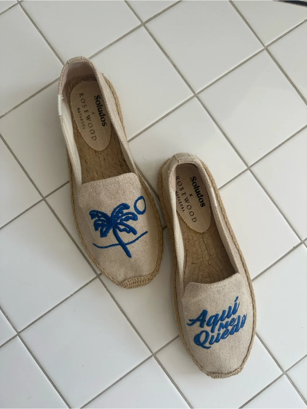 Soludos slip canvas