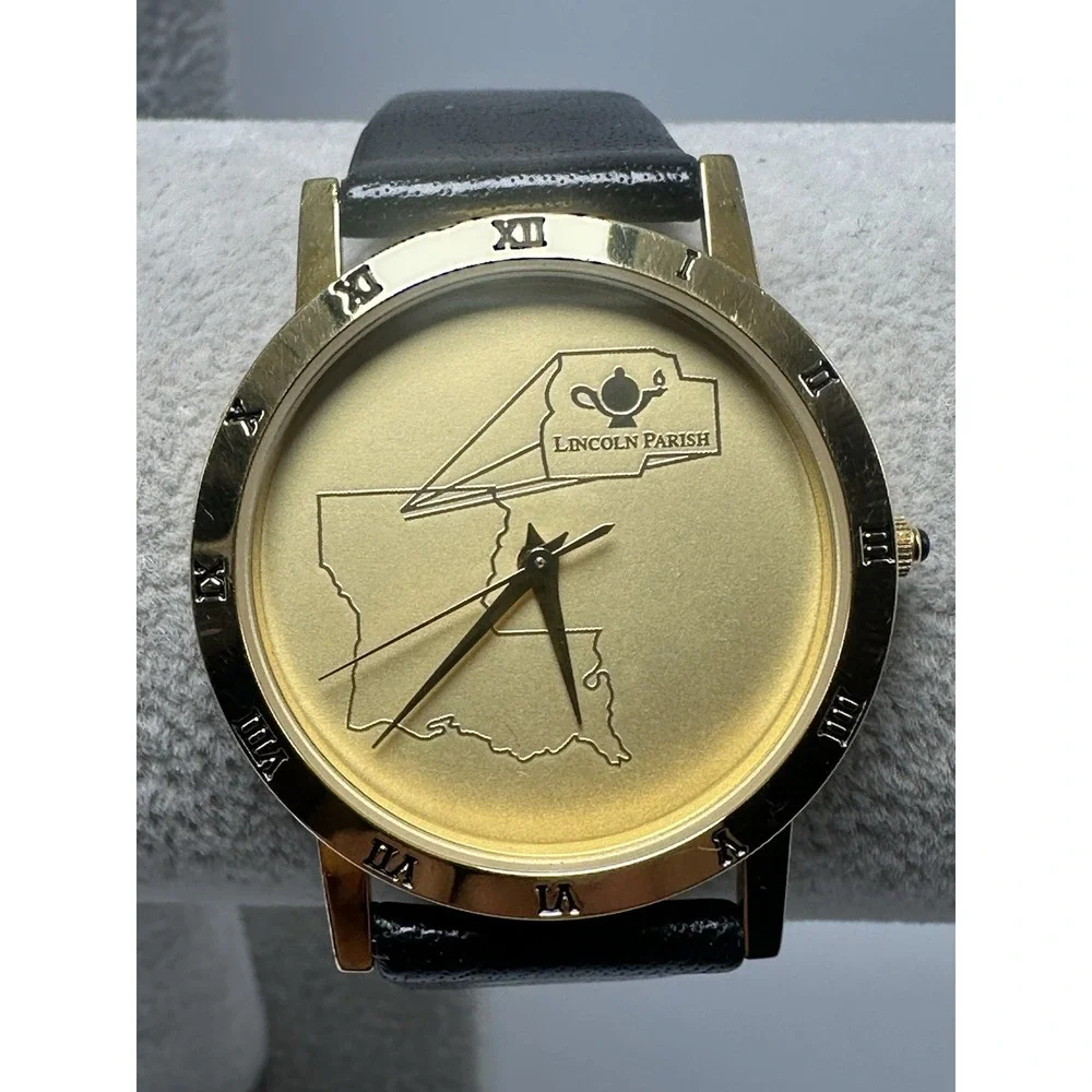 Image Lincoln Parish‎ New Battery Rare Watch 33MM 8