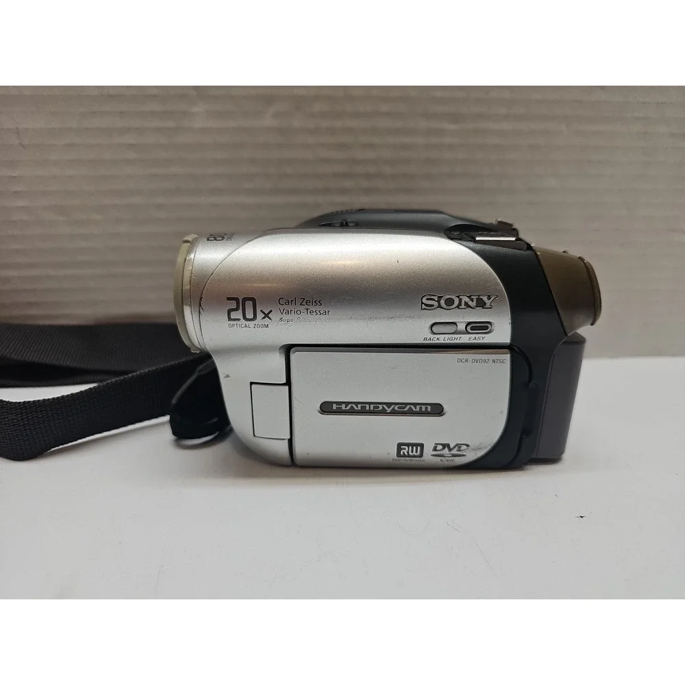 Sony Handycam DCR-DVD92 Digital Mini DVD Disc‎ Camcorder - For Parts