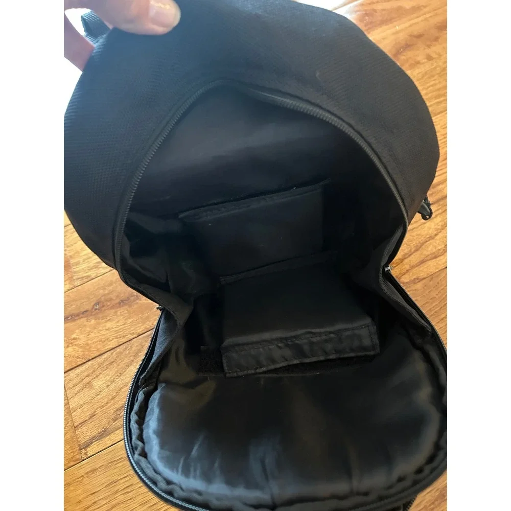 Samsonite Mini Backpack Black Ballistic Nylon Travel Daypack Small Hiking Bag