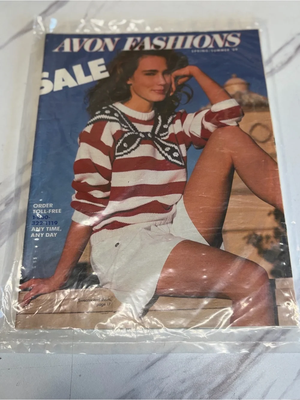 🔥 Vintage 1989 Avon Fashions Spring Summer Catalog Sealed New Old Stock NOS🔥