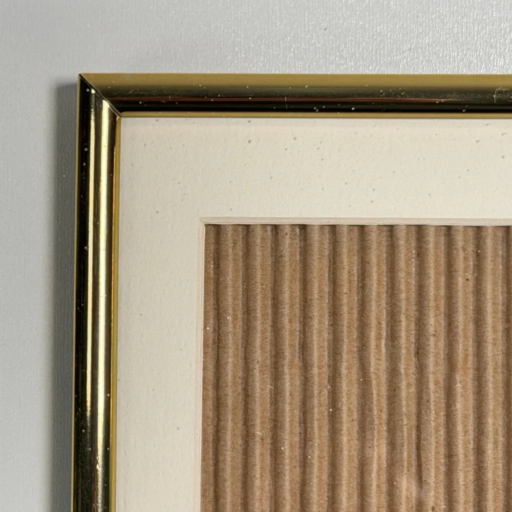 Vintage Picture‎ Frame Ornate Old World French Cottagecore Gold 5x7
