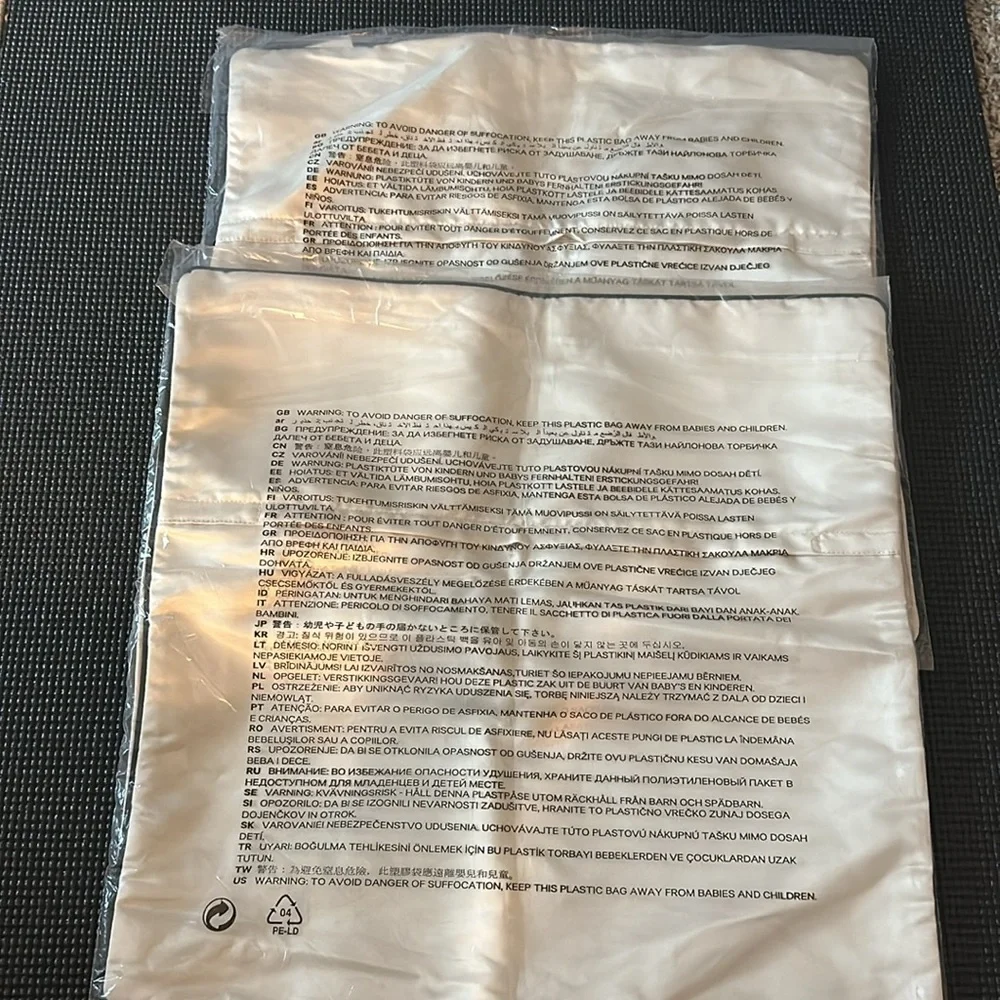 H&M satin pillow