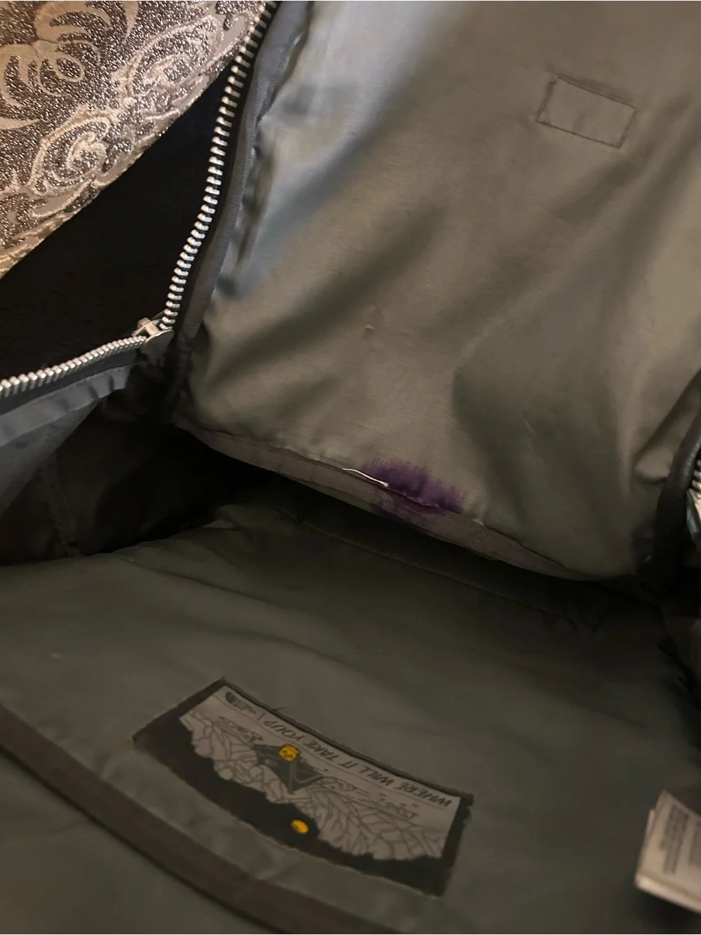The North Face backpack