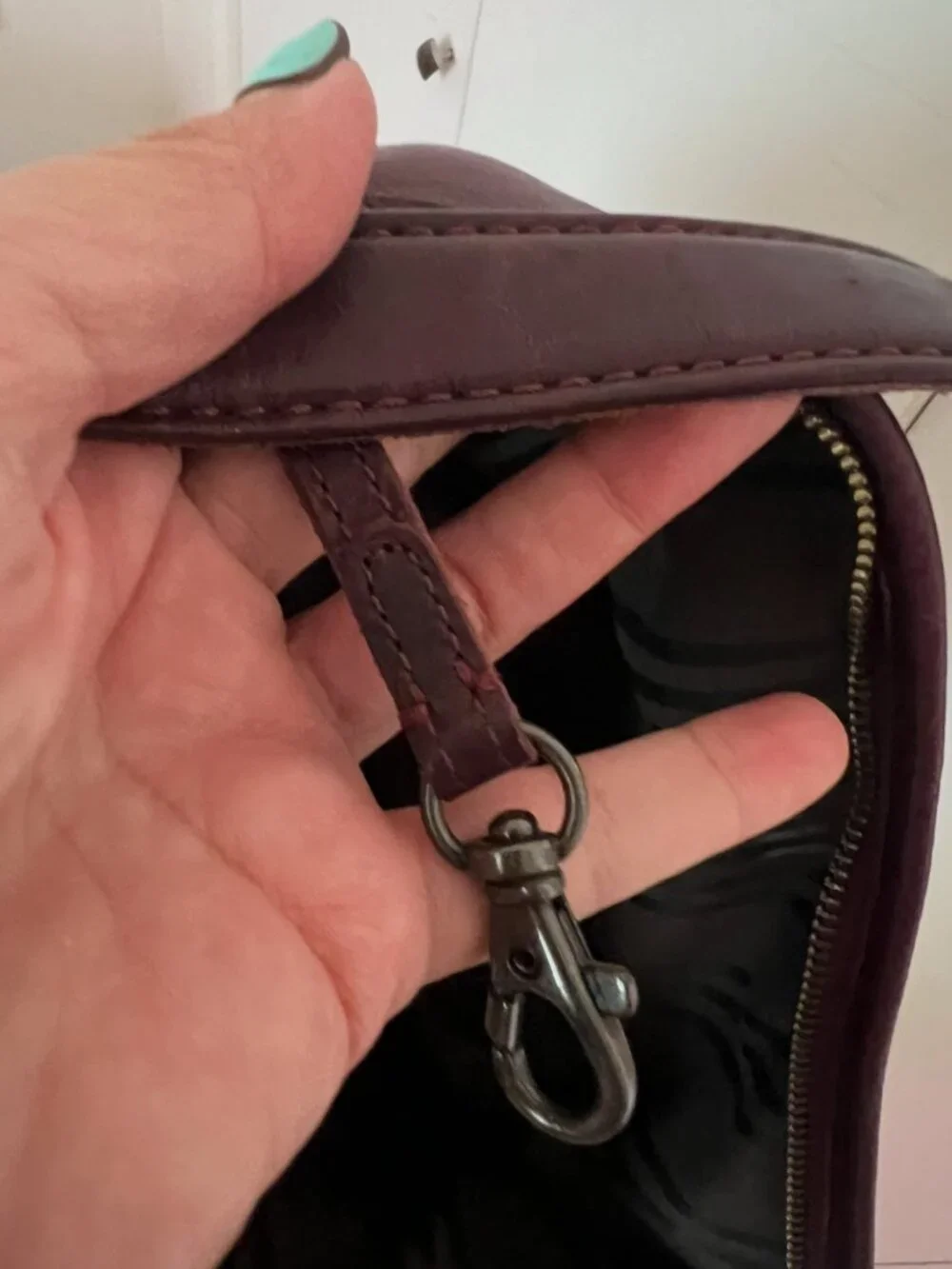 Frye vintage burgundy