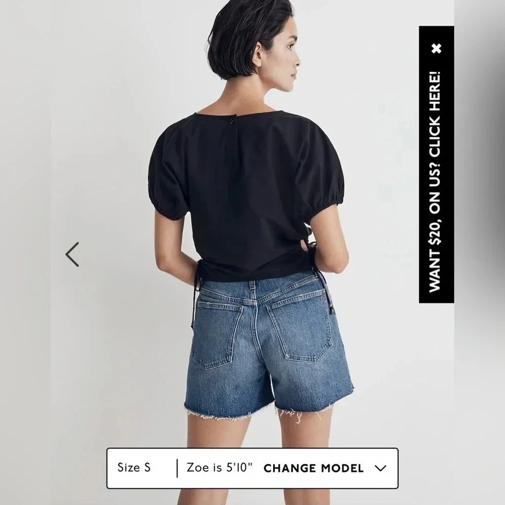 NWT Madewell jewel top Size xxs