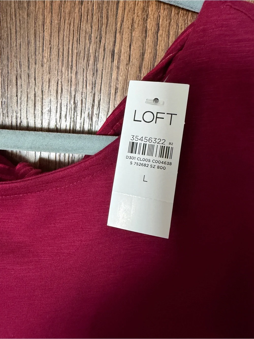 LOFT berry colored