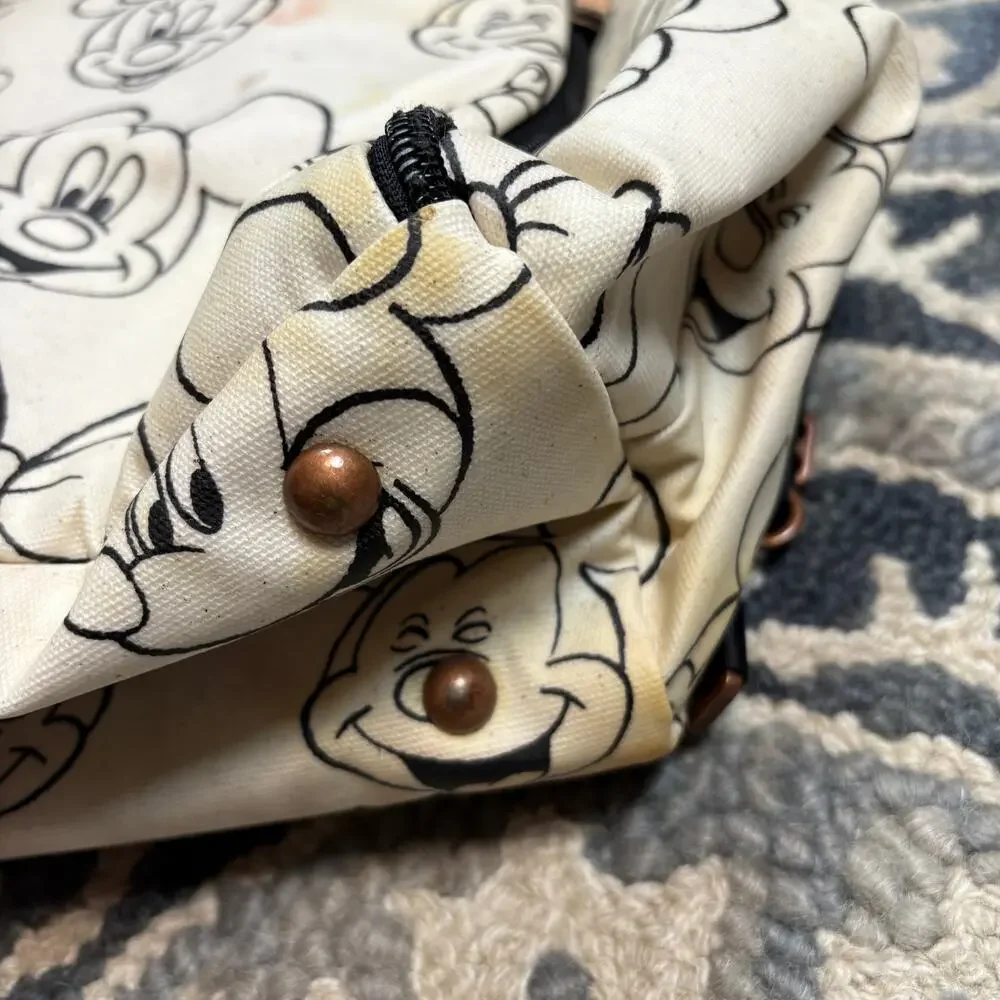 Disney Baby x Petunia Pickle Bottom Mickey Minnie Boxy Backpack/Diaper Bag