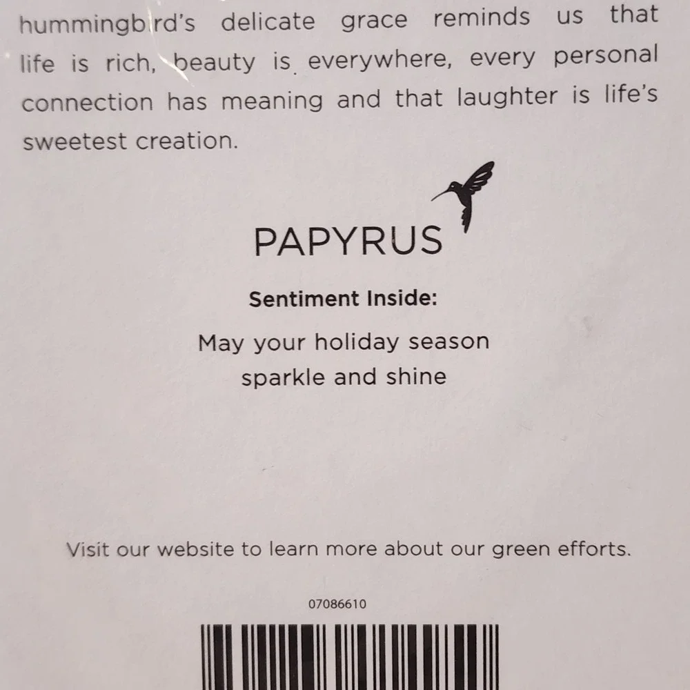 Papyrus christmas card