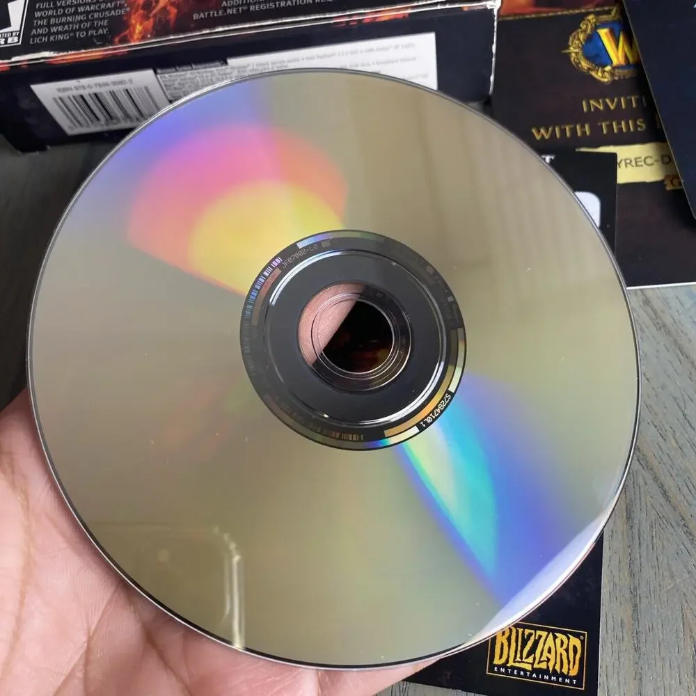 warcraft cds are