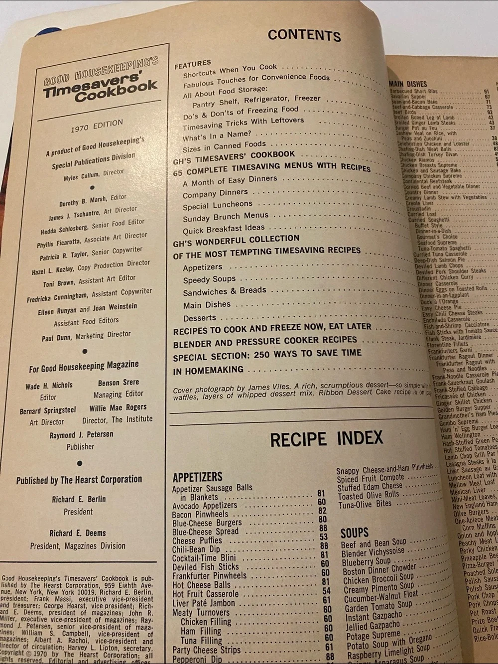 N/A timesavers cookbook