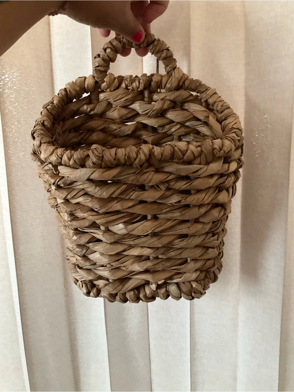 Threshold handwoven hanging