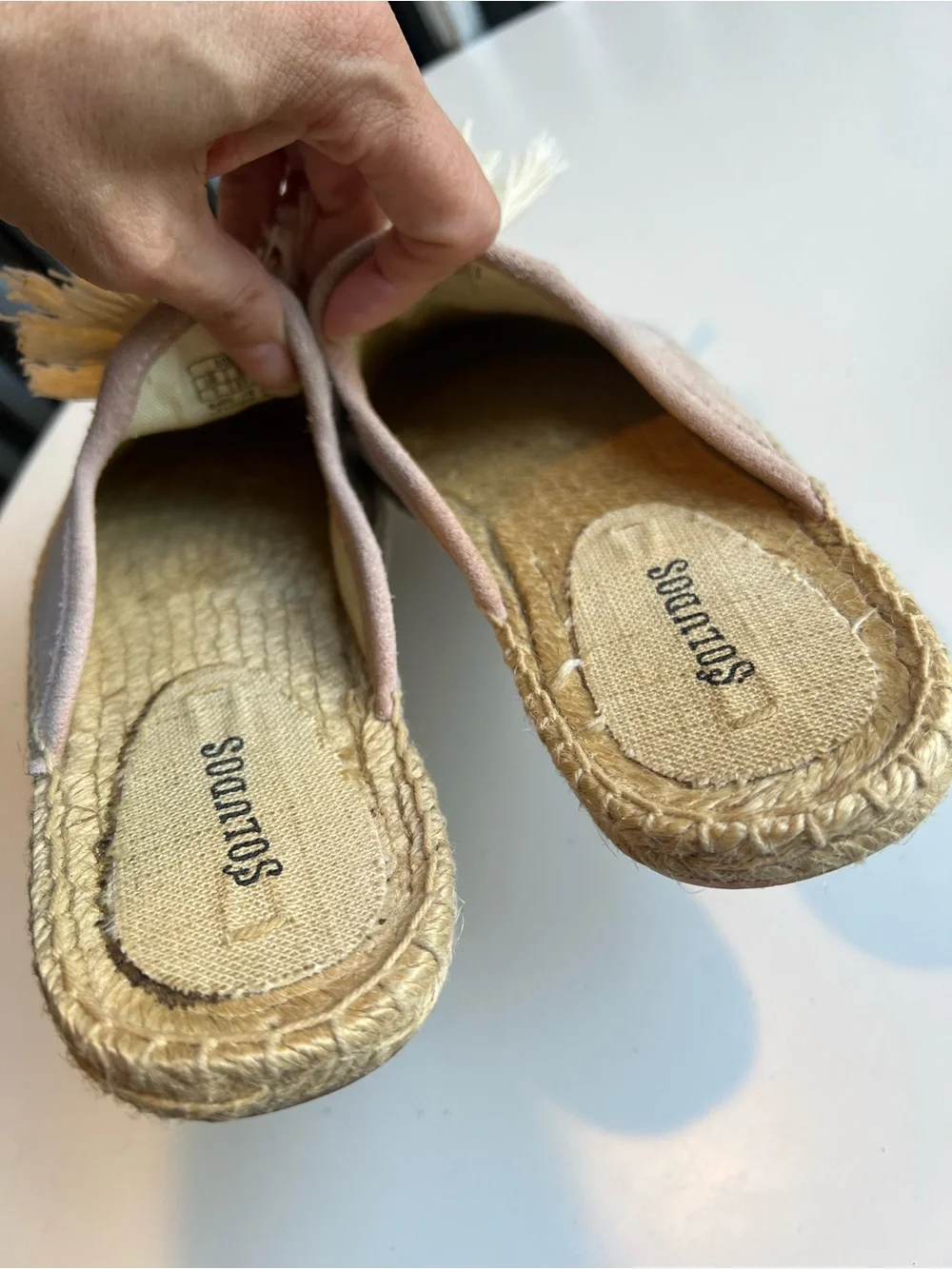 Soludos suede tassel