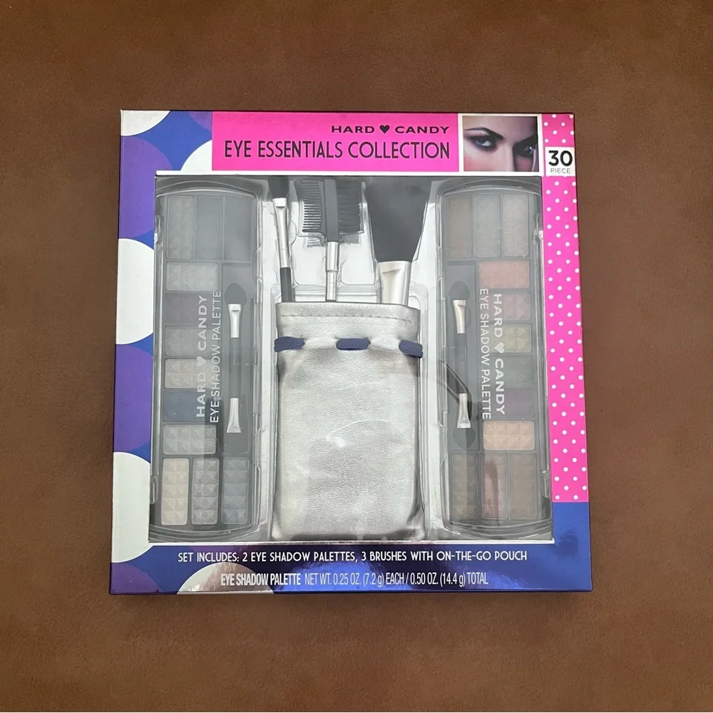 Hard Candy Eye Essentials Collection - Bold and Neutral‎ Shades - 30 Piece Set