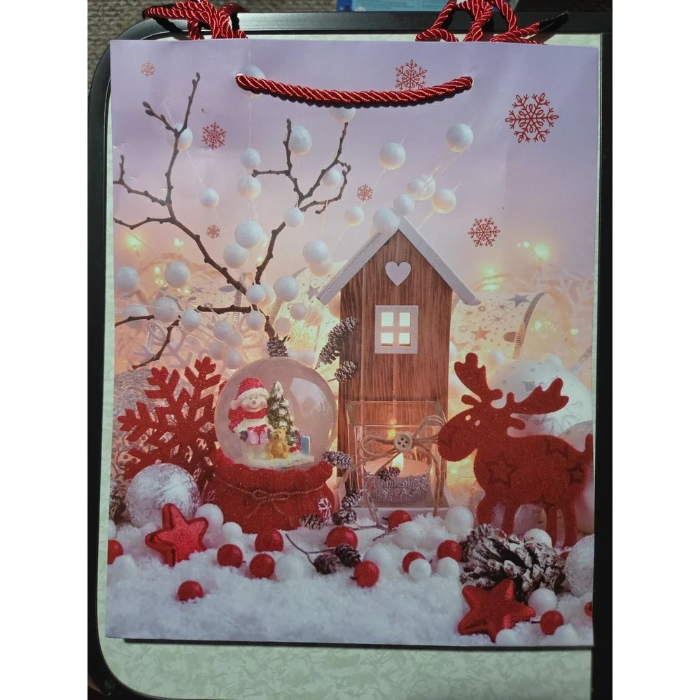 12pk Christmas Bags‎ Mixed Designs