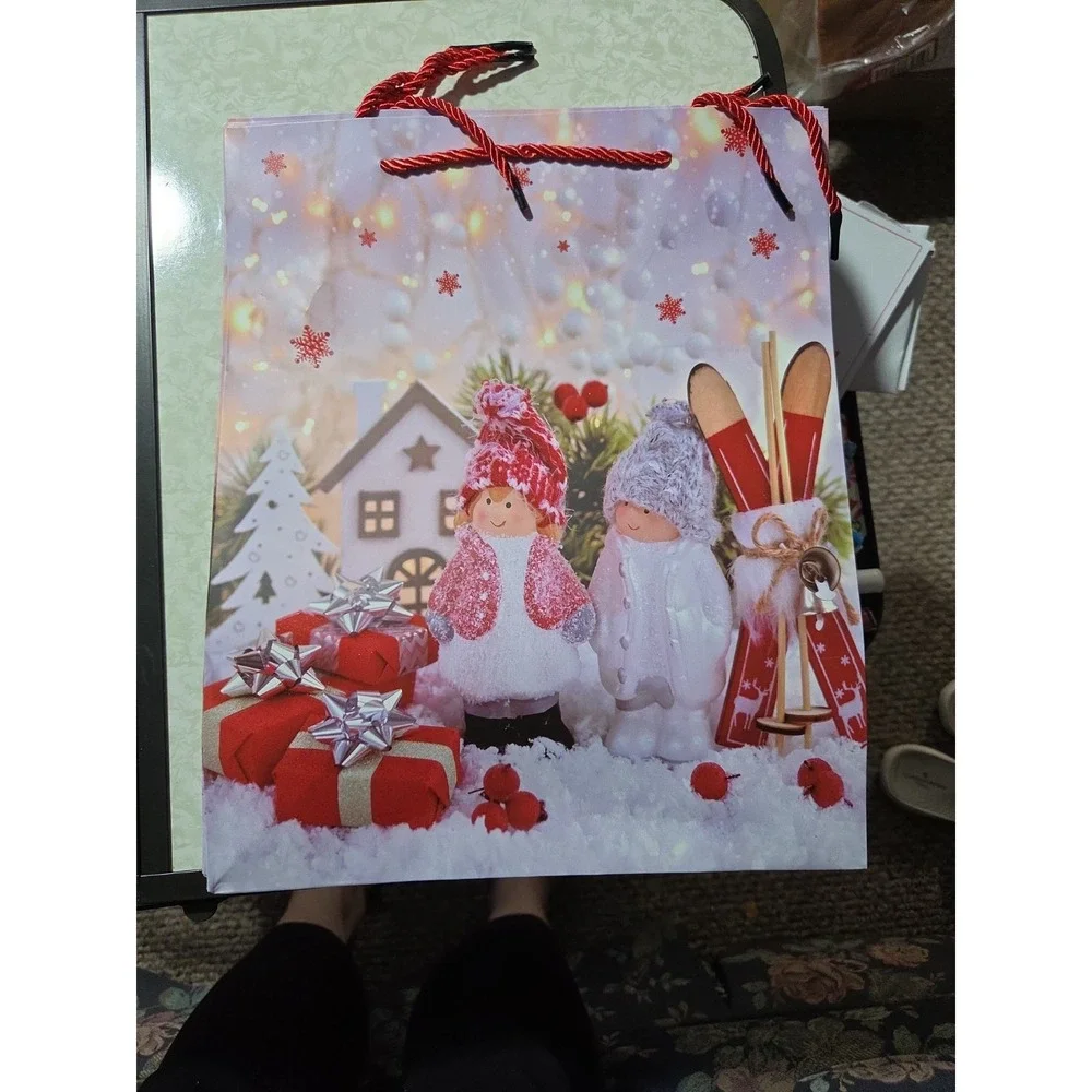 12pk Christmas Bags‎ Mixed Designs