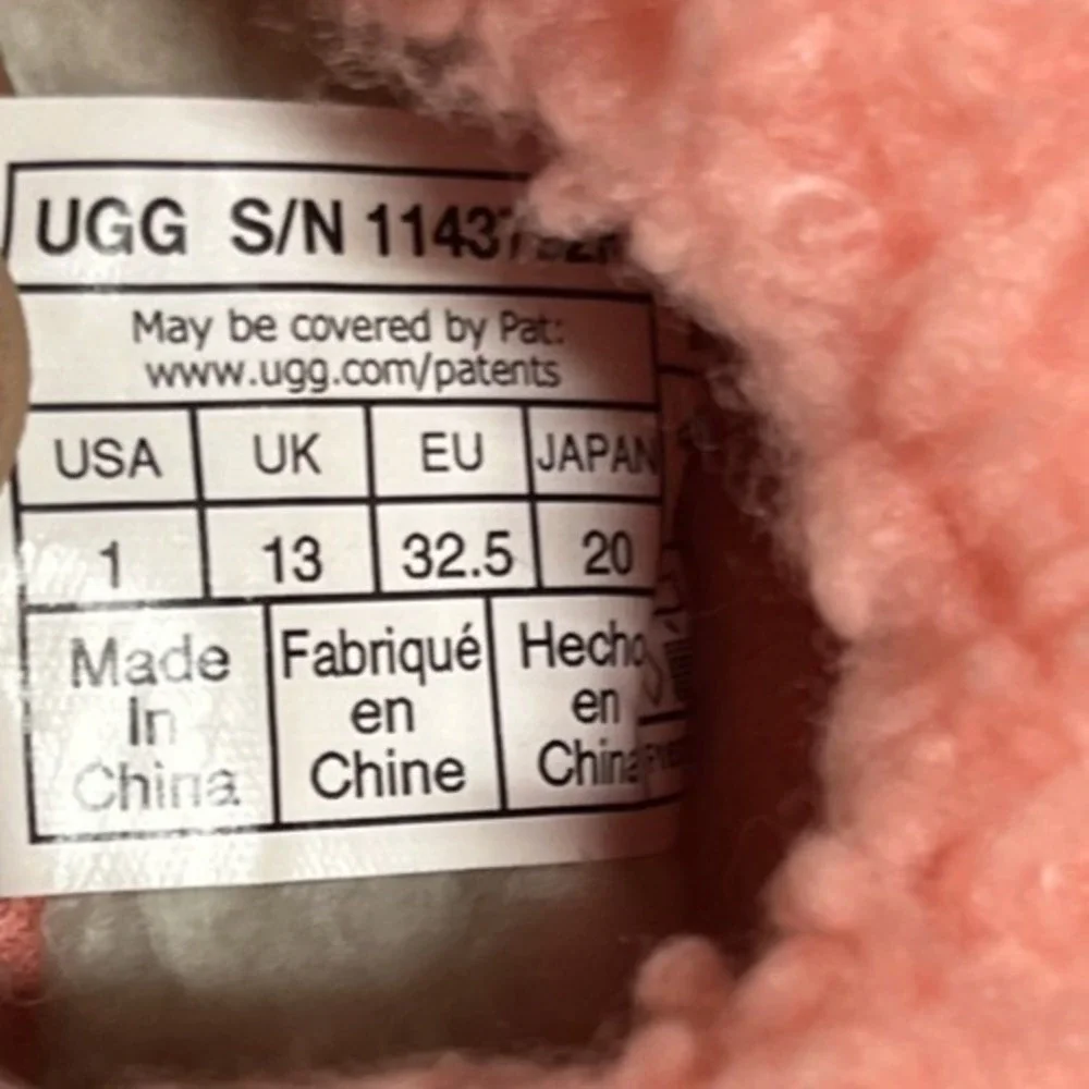 UGG plushy slippers