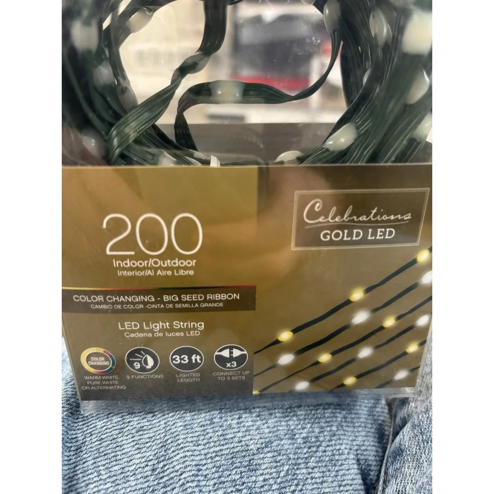 Celebrations gold led