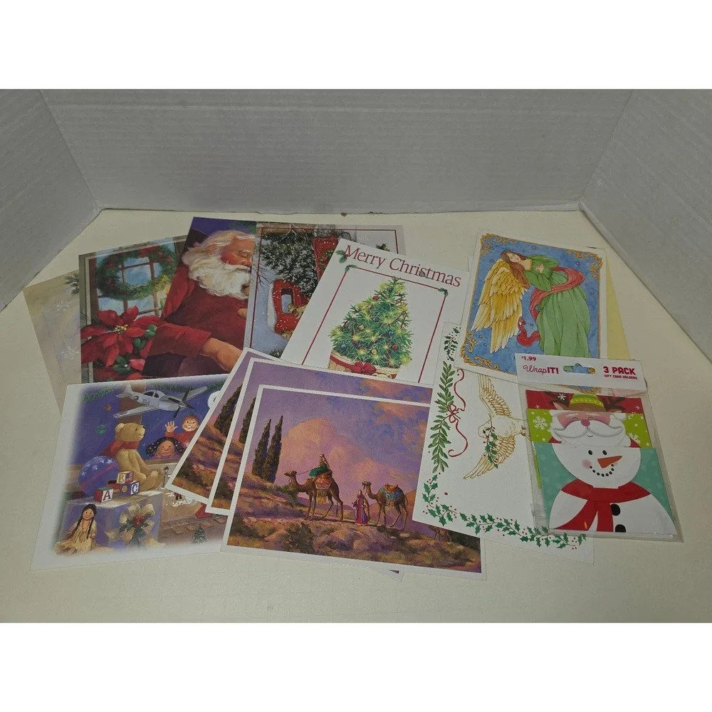 Greeting‎ card and stationary Lot B cards, Christmas, Blank crafter