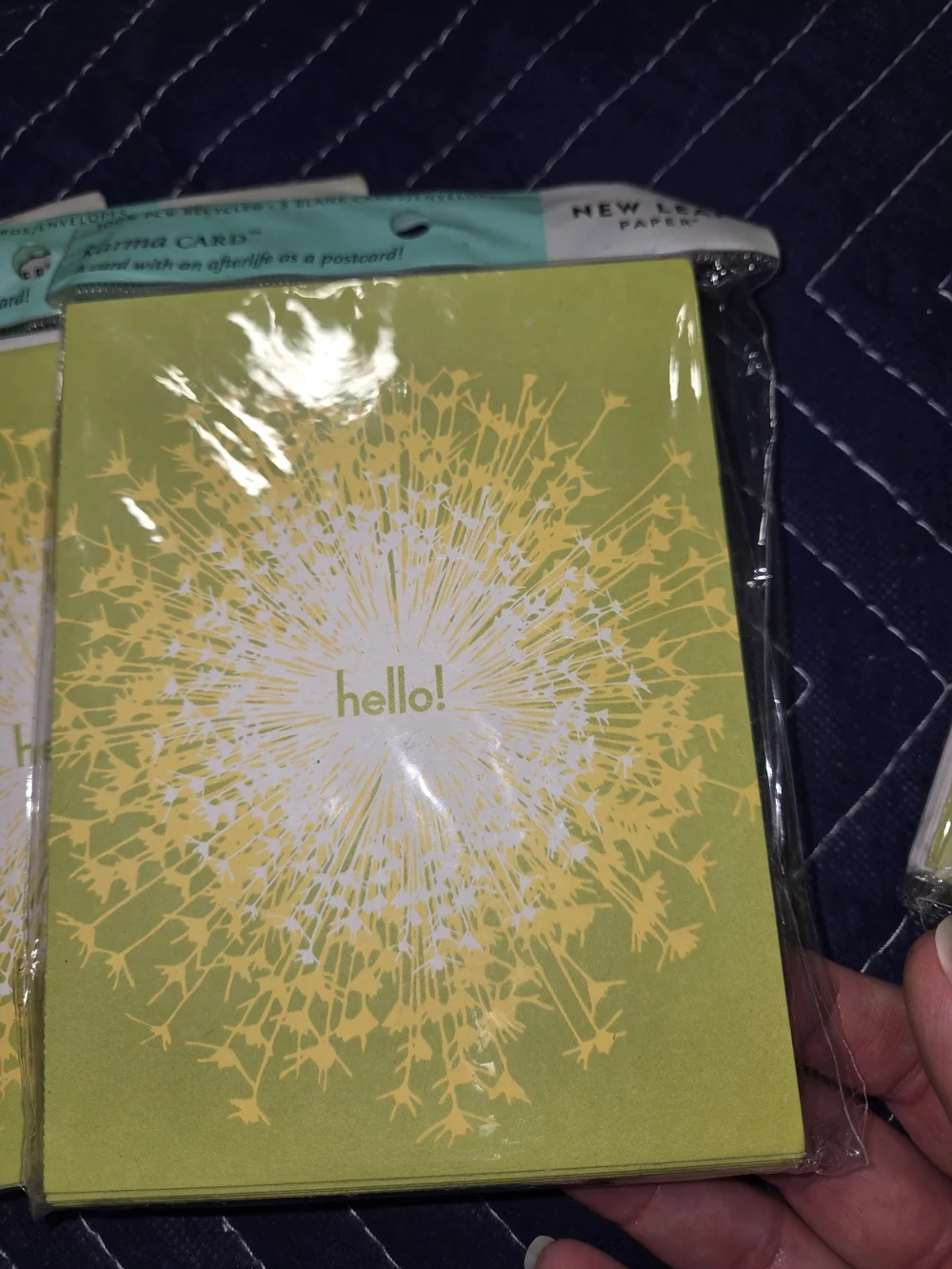 New Leaf Paper hello card