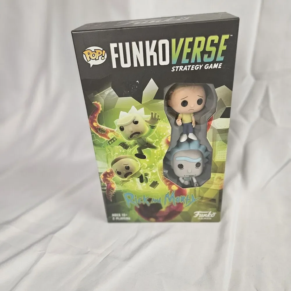 Funko Funkoverse Rick‎ and Morty Strategy Game Exclusive Figures 2 Players 13+
