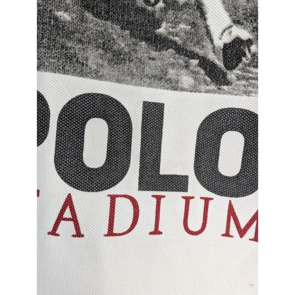 Vntg🚨Ralph Lauren Polo Stadium 1992 Javelin M Short SleevShirt *Tiny Flaws-Read