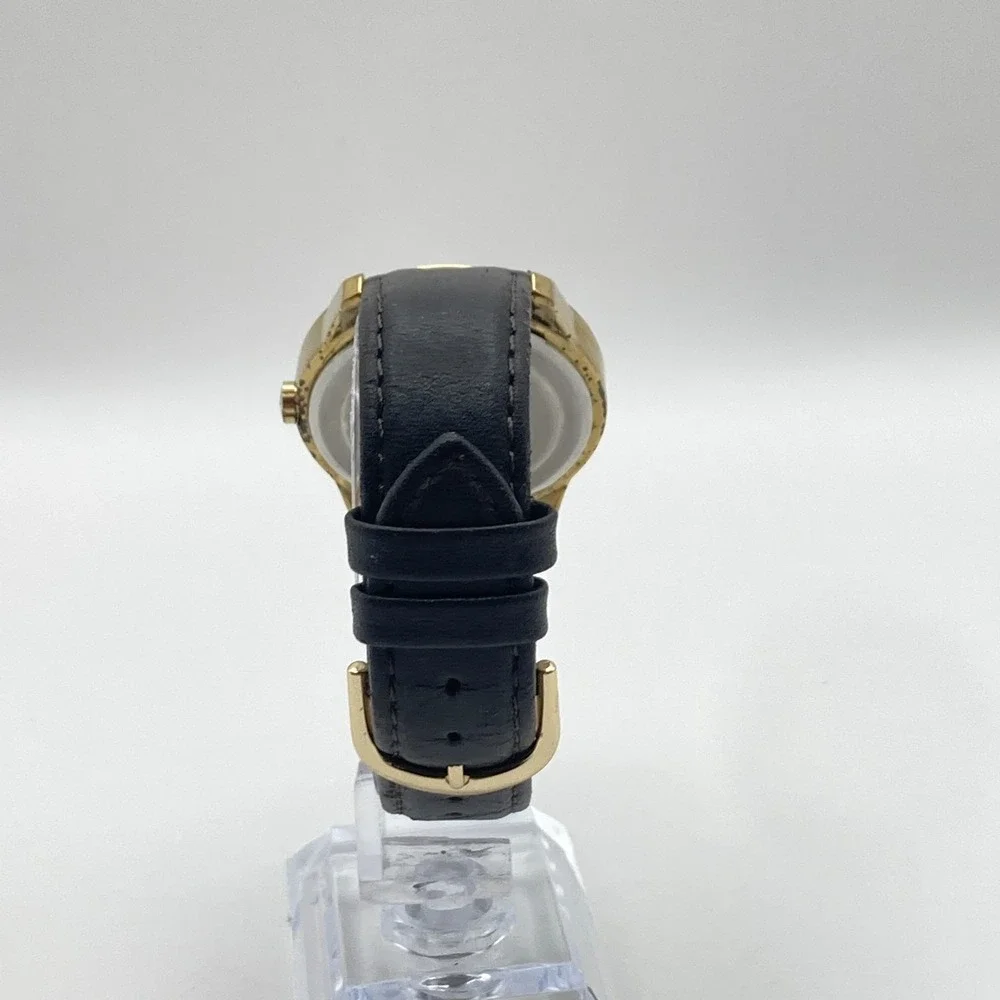 Timex Easy Reader Men's Watch 36mm CLOUDY Gold Tone Indiglo Day Date New Battery