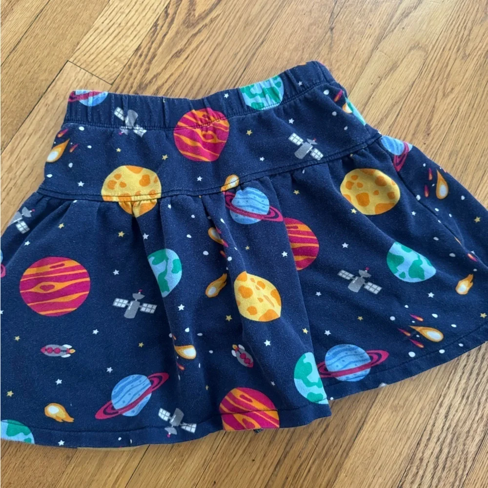 Gymboree navy skirt