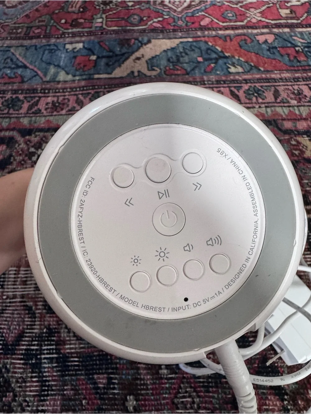 Hatch nightlight sound