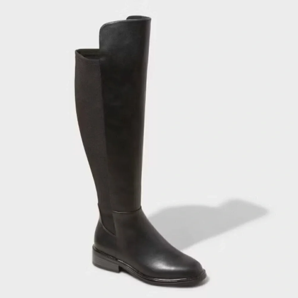 A New Day Women’s Hope Tall Boots - A New Day Black 8