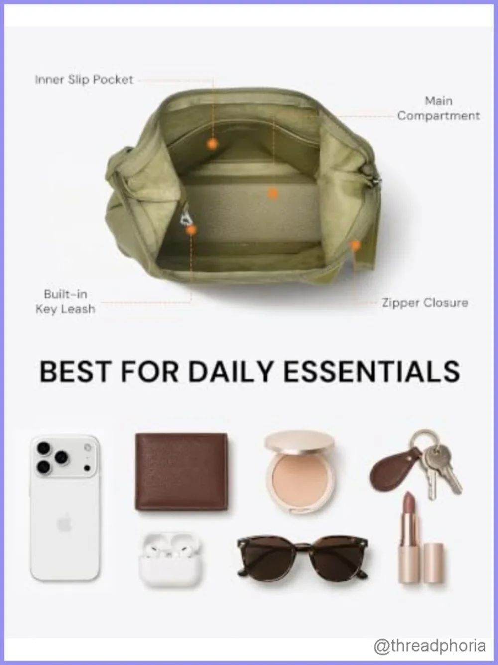 N/A shoulder bag