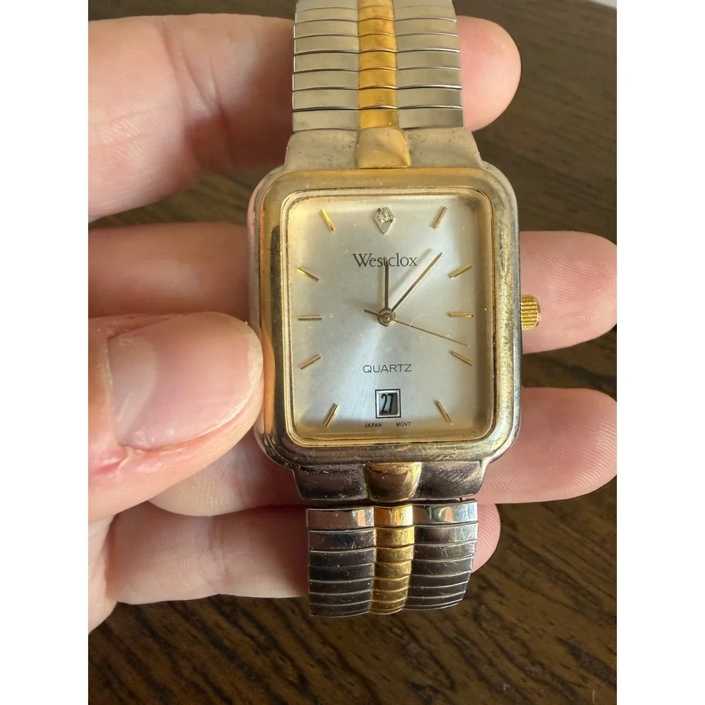 Westclox watch silver