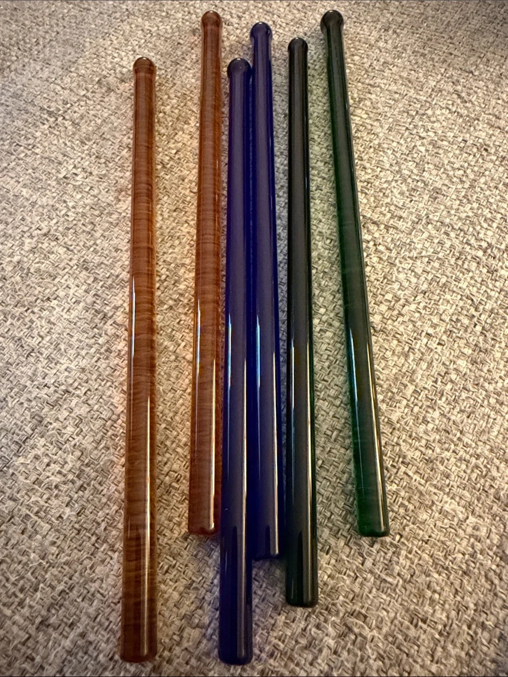 Vintage Barware: Stainless Steel Shaker, Jigger, Strainer, Spoon; Glass Stirrers