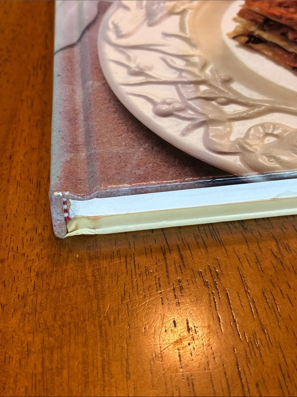 Vintage hardcover cookbook