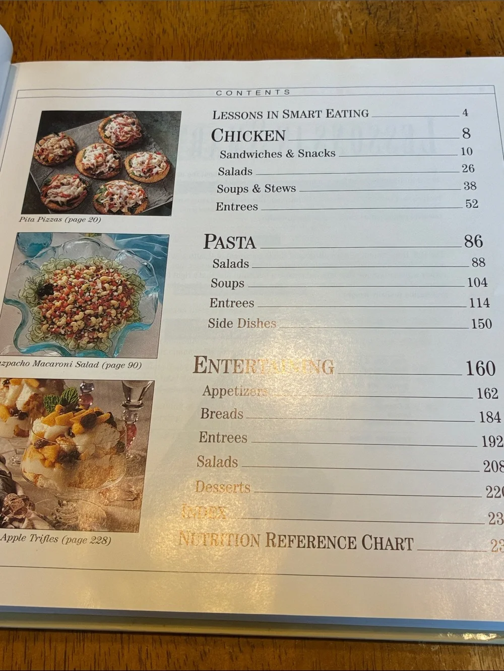 Vintage hardcover cookbook