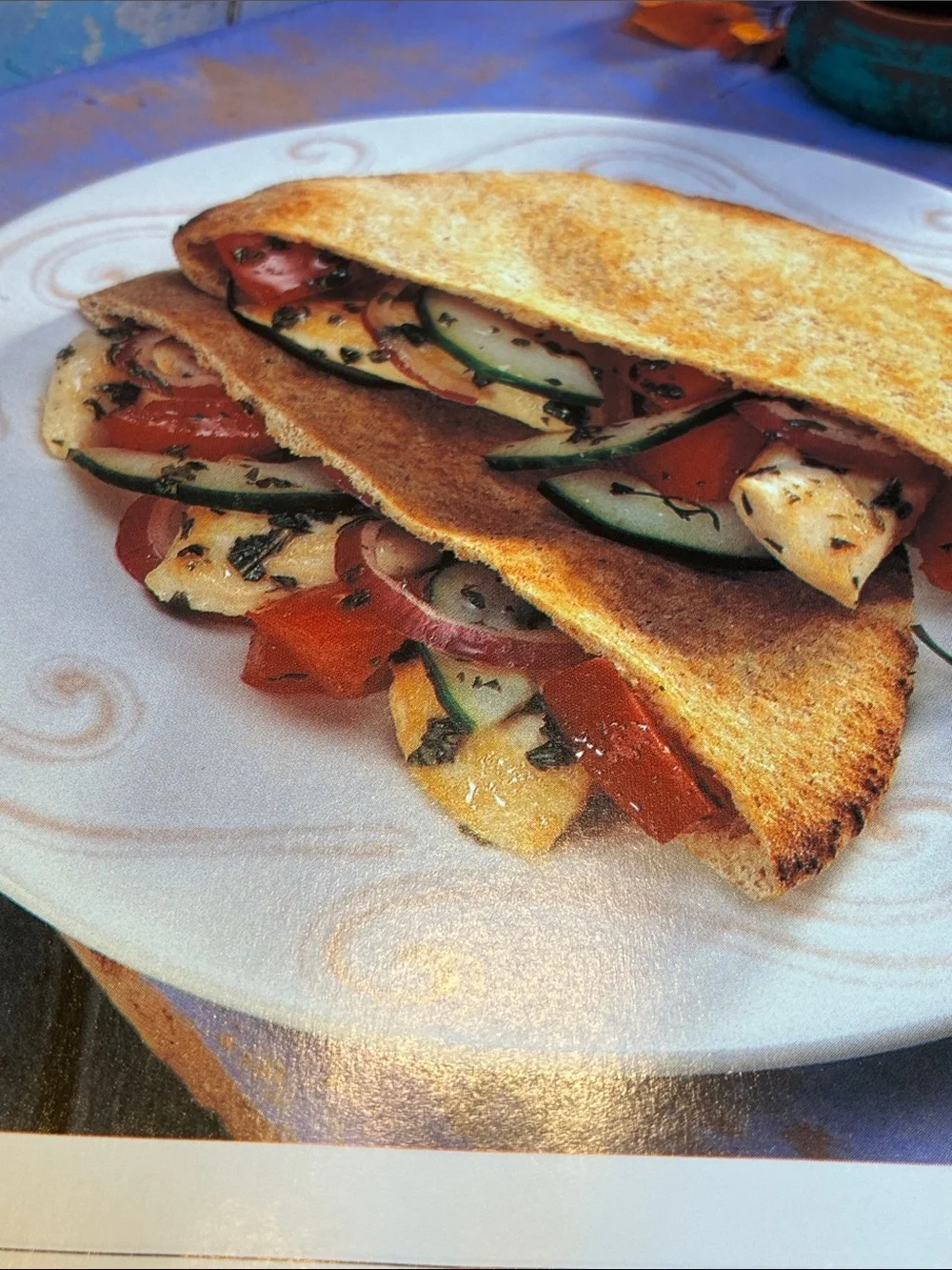 Vintage hardcover cookbook