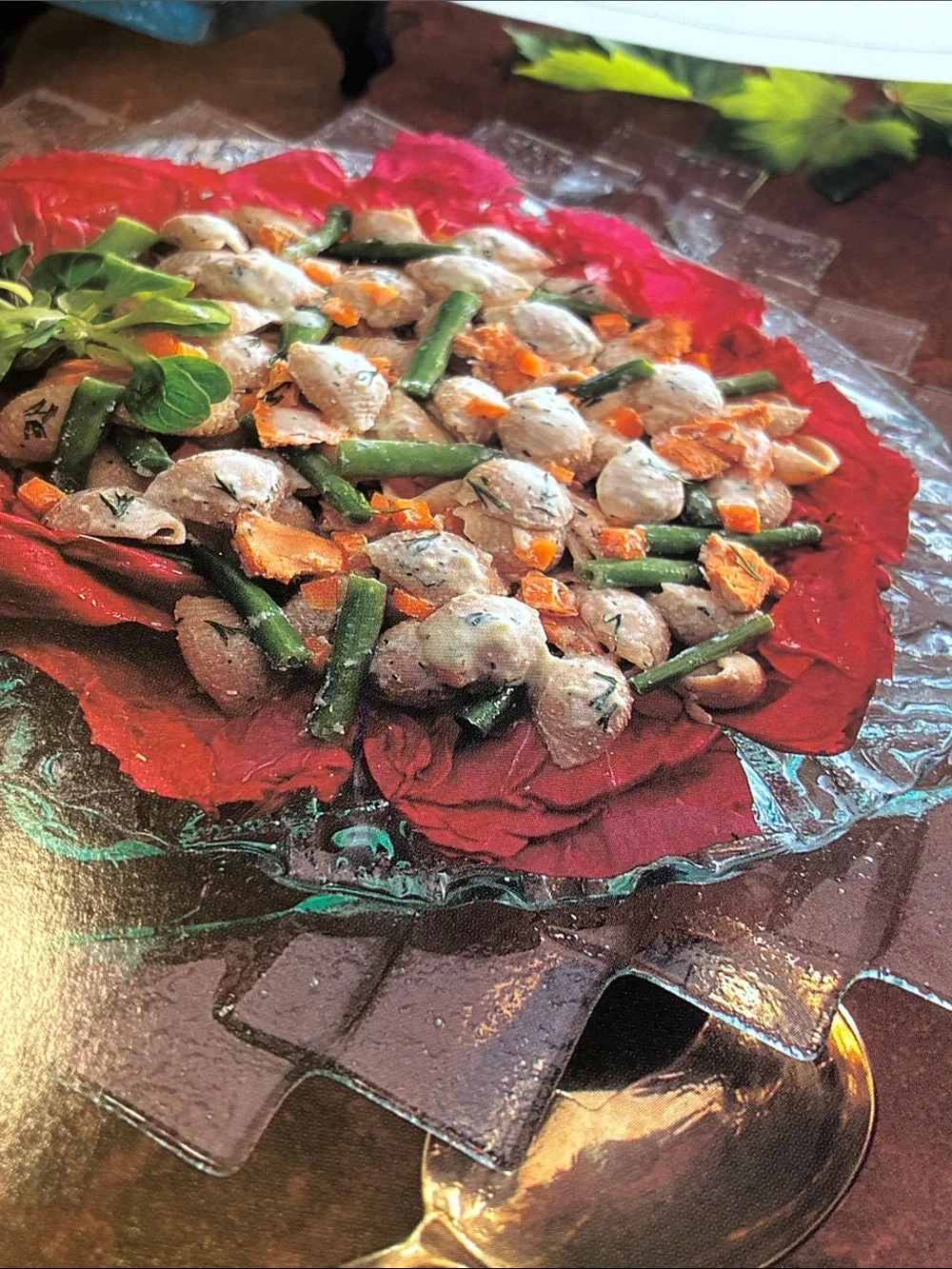 Vintage hardcover cookbook
