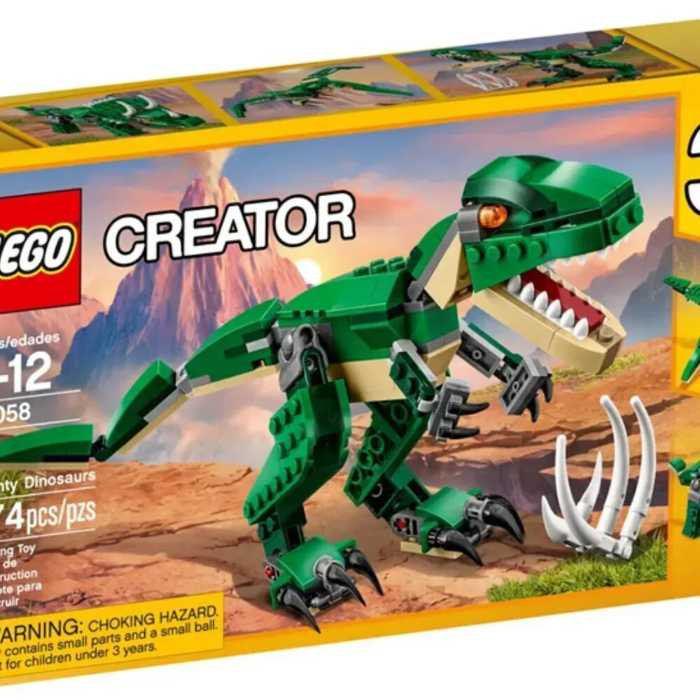 LEGO Creator 3 in 1 Mighty Dinosaurs Model Building Set 31058