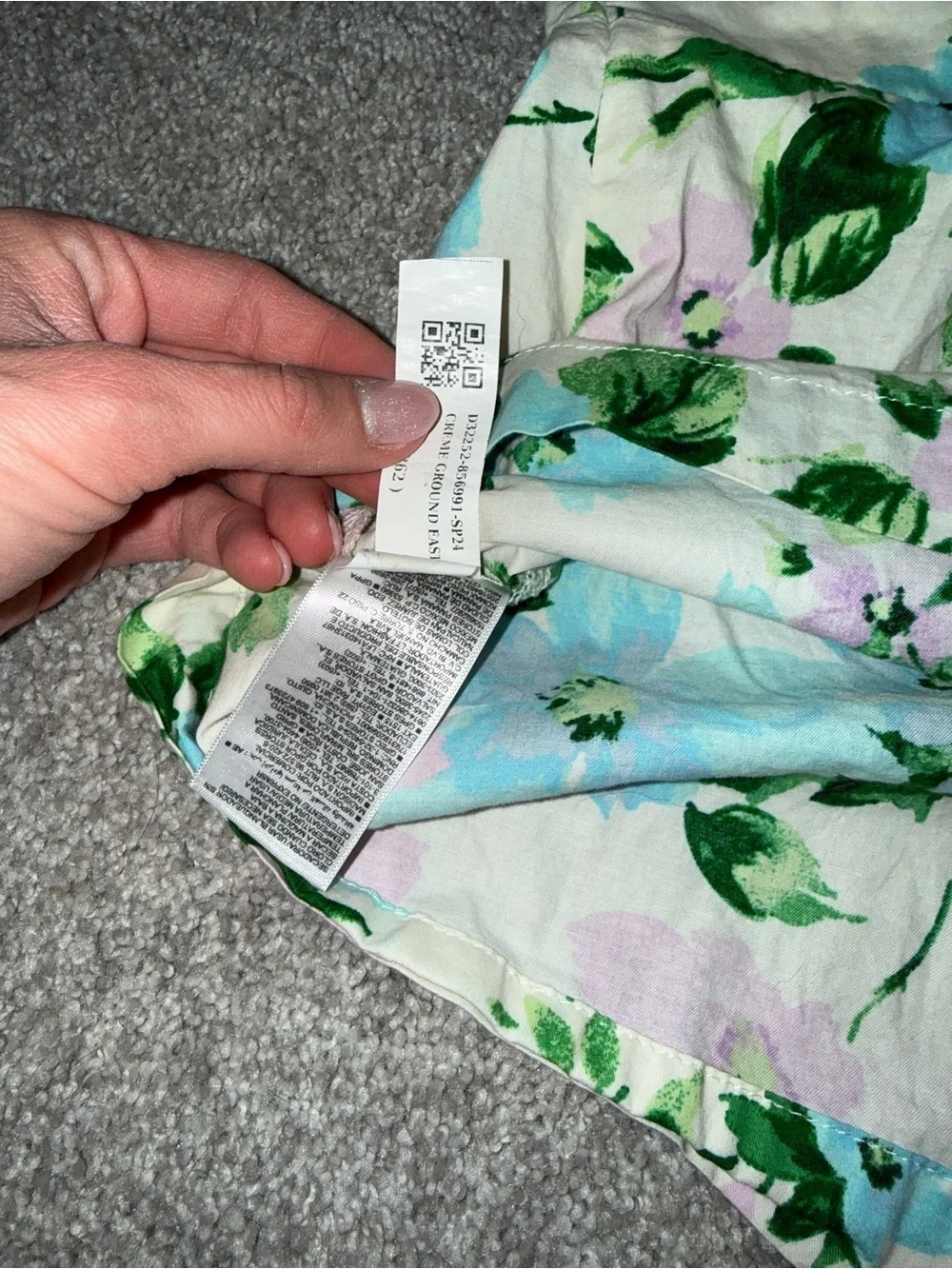 Old Navy puff cream easy