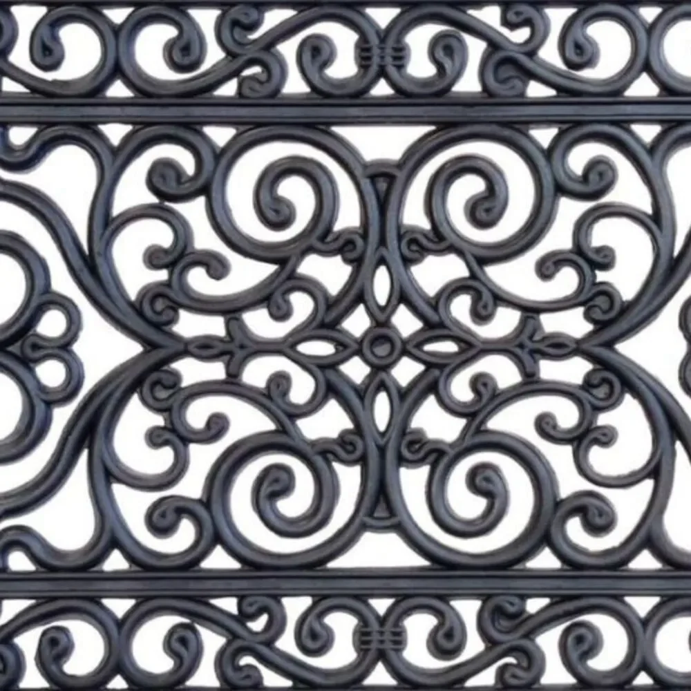 Recycled Rubber Door Mats, Outdoor/Indoor Durable & Easy to Clean All Season All